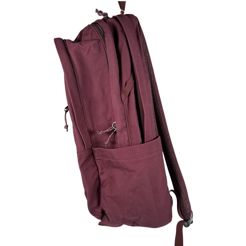 Fjallraven Raven 28L Backpack Övik F23345 Burgundy Port Laptop Ready 10 Pockets - Picture 4 of 12